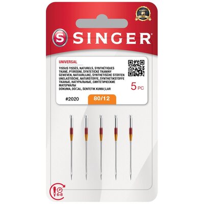Igła SINGER M2020 80/12 (5 sztuk)