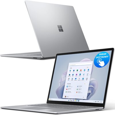 Obraz przedstawiający Laptop MICROSOFT Surface Laptop 5 15" i7-1255U 8GB RAM 256GB SSD Windows 11 Home