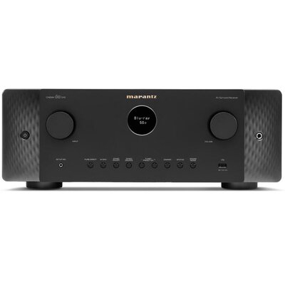 Amplituner MARANTZ Cinema 60 Czarny 7.2-kanałowy, 8K UltraHD, DTS:X, Marantz HDAM, BT, Wi-Fi, AirPlay2, Multiroom HEOS