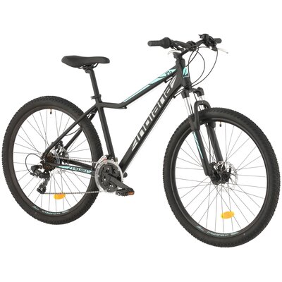 Rower górski MTB INDIANA X-Pulser 2.7 D17 27.5 cala Deli Czarno-miętowy