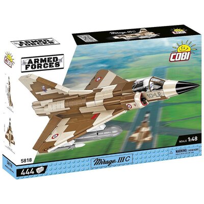 Klocki plastikowe COBI Armed Forces Mirage IIIC Vexin COBI-5818