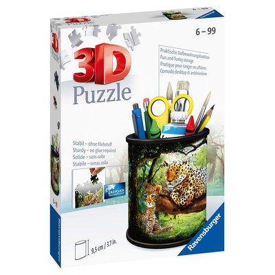 Puzzle 3D RAVENSBURGER Dzika przyroda Przybornik 11263 (54 elementy)