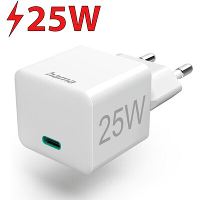 Ładowarka sieciowa HAMA 201652 Mini 25W Biały