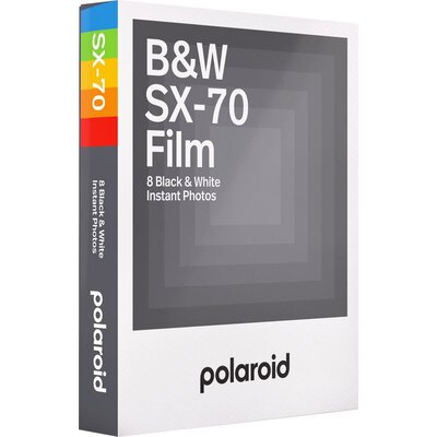 Фото - Інші фотоаксесуари Polaroid Wkłady do aparatów  B7W SX-70 Film 8 arkuszy 