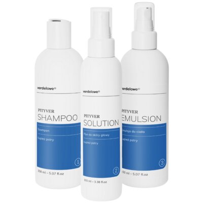 Zestaw VERDELOVE Pityver na łupież pstry (3 sztuki)