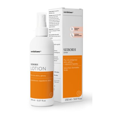 Płyn VERDELOVE Seborh na łojotokowe zapalenie skóry 150 ml