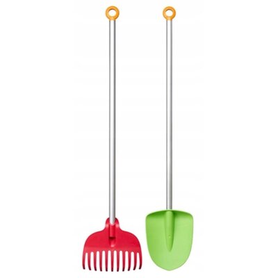 Grabie FISKARS MyFirst 1062473 do liści + Szpadel