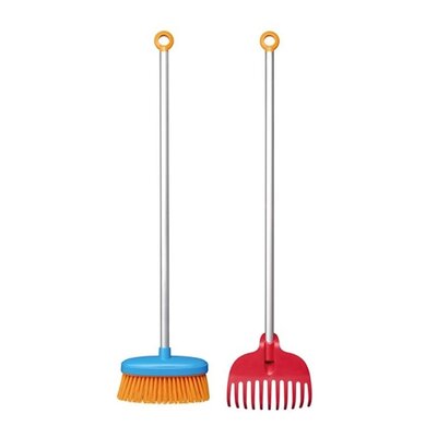 Grabie FISKARS MyFirst 1062474 do liści + Szczotka