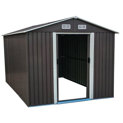 Domek narzędziowy MIRPOL MIR1008 Szary 257 x 312 x 202 cm