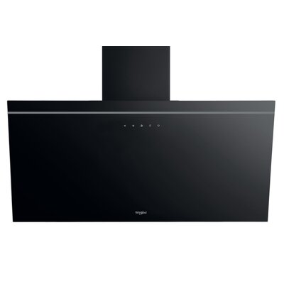 Okap WHIRLPOOL WHVP82FLTK Czarny 650m3/h 65dB klasa A Oświetlenie LED