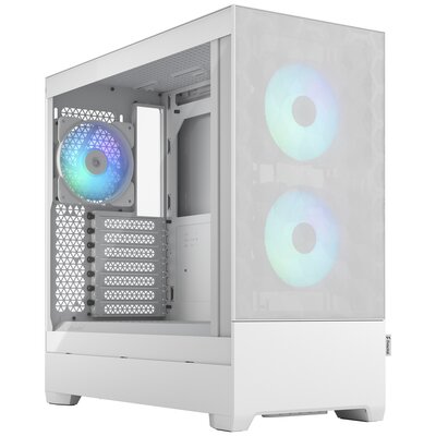 Obudowa FRACTAL DESIGN Pop Air RGB TG Clear Tint Biały