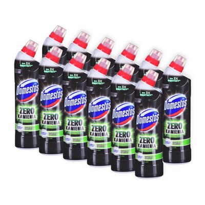 Płyn do czyszczenia toalety DOMESTOS Zero Kamienia Lime 12 x 750 ml