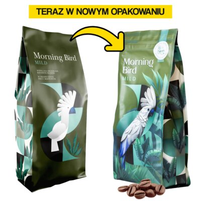Kawa ziarnista MORNING BIRD Mild Arabica 1 kg (Rzemieślnicza)