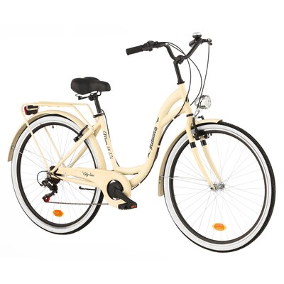 Rower miejski INDIANA Moena S7B 28 cali damski Cappuccino 2025