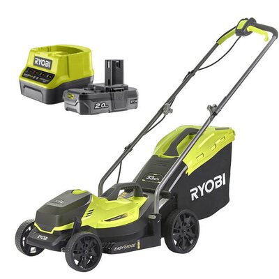 Kosiarka akumulatorowa RYOBI OLM1833B + Akumulator RYOBI ONE+ RC18120-120 2Ah 18V + ładowarka