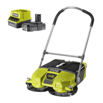 Zamiatarka RYOBI R18SW3-0 + Akumulator RYOBI ONE+ RC18120-120 2Ah 18V + ładowarka