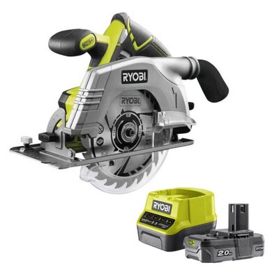 Pilarka tarczowa RYOBI R18CS-0 + Akumulator RYOBI ONE+ RC18120-120 2Ah 18V + ładowarka