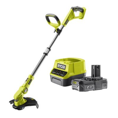 Podkaszarka elektryczna RYOBI OLT1832 + Akumulator RYOBI ONE+ RC18120-120 2Ah 18V + ładowarka
