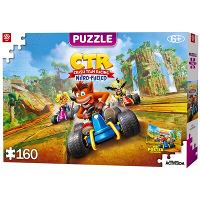 Puzzle CENEGA Good Loot Kids Crash Team Racing: Nitro-Fueled (160 elementów)