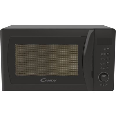 Kuchenka mikrofalowa CANDY CMWA20SDLB 700W średnica 25.5 cm pojemność 20L Time Defrost Auto Cook Czarny