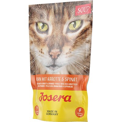 Karma dla kota JOSERA Zupa Kurczak z marchewką i szpinakiem 70 g