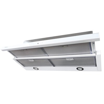Okap FALMEC Slim Vetro Plus 90 Biały 618m3/h 64dB klasa C