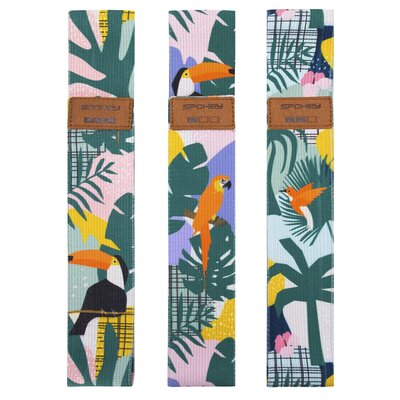 Zestaw gum do ćwiczeń SPOKEY Home Jungle