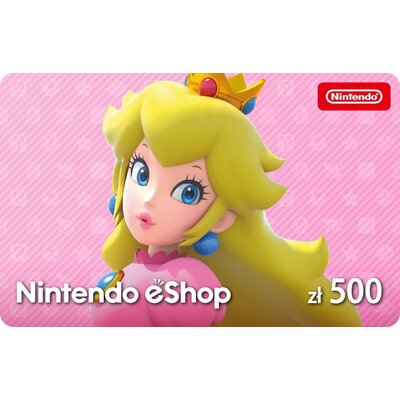 Zdjęcia - Gra Nintendo Kod aktywacyjny  eShop 500 zł 