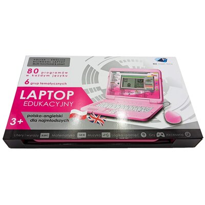 Obraz przedstawiający Zabawka laptop edukacyjny HH POLAND DM459388-P