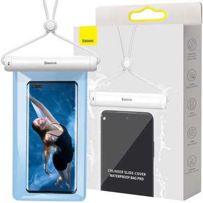 Etui wodoodporne BASEUS Cylinder Biały