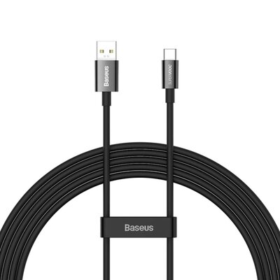 Kabel USB - USB-C BASEUS Superior Series 65W 2 m Czarny
