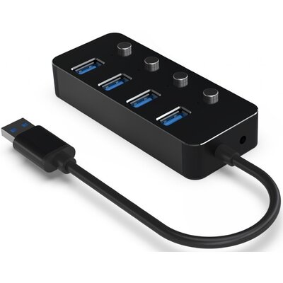 Hub GEMBIRD UHB-U3P4P-01 USB 3.2 Gen. 1, Pasywny