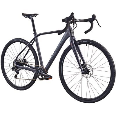 Rower gravel FONDRIEST Raptor 1.0 M23 28 cali męski Szaro-czarny