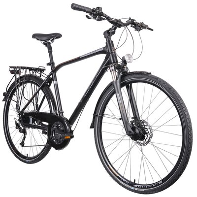 Rower trekkingowy INDIANA X-Road 5.0 M23 28 cali męski Czarno-szaro-brązowy 2023