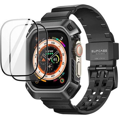 Zdjęcia - Pasek do smartwatcha / smartbanda SUPCASE Etui  Unicorn Beetle Pro do Apple Watch Ultra  Czarny + szkło (49mm)