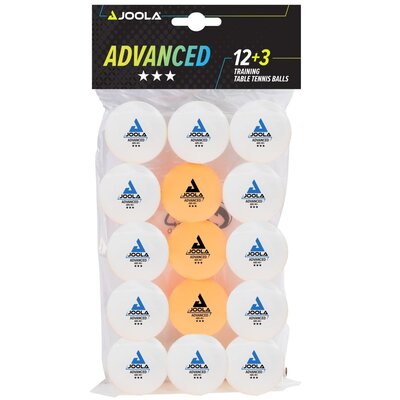 Piłeczki do ping ponga JOOLA 12 plus 3 (15 szt.)