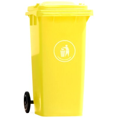 Pojemnik gospodarczy MIRPOL ABXWPI 120 L Żółty