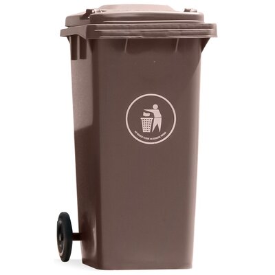 Pojemnik gospodarczy MIRPOL ABXWPJ 120 L Brązowy