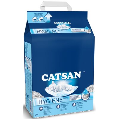 Фото - Котячий наповнювач Catsan Żwirek dla kota  Hygiene 20 l DD68N 