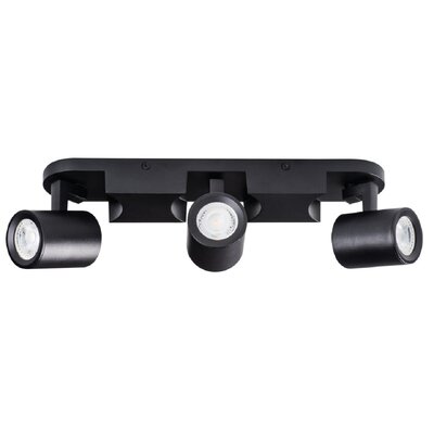 Lampa sufitowa punktowa KANLUX Laurin EL-3I B Czarny