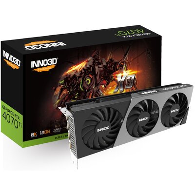 Karta graficzna INNO3D GeForce RTX 4070 Ti X3 12GB DLSS 3