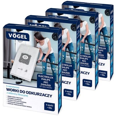 Worek do odkurzacza VÖGEL EP-BAG Micro (16 sztuk)