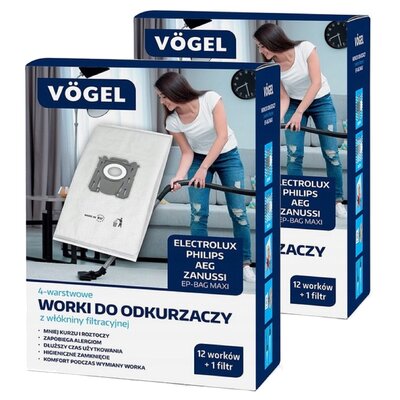 Worek do odkurzacza VÖGEL EP-Bag Maxi (24 sztuki)