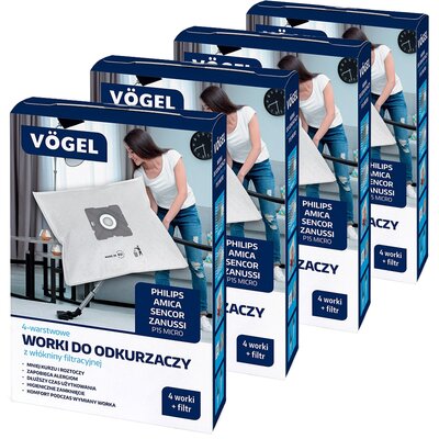 Worek do odkurzacza VÖGEL P15 Micro FC8334 (16 sztuk)