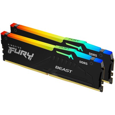 Pamięć RAM KINGSTON Fury Beast RGB 16GB 5200MHz