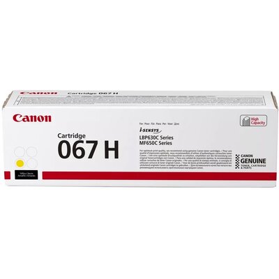 Toner CANON CRG 067H Żółty