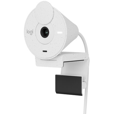 Kamera internetowa LOGITECH Brio 300 USB-C - 1080p Biały