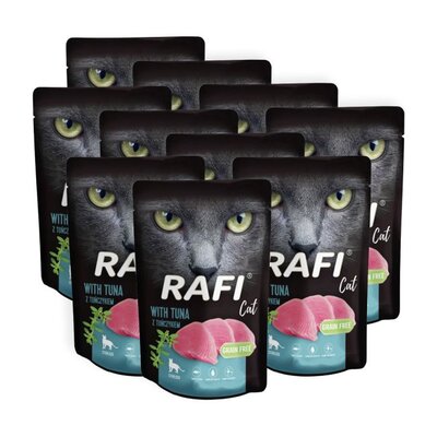 Karma dla kota RAFI z tuńczykiem 10 x 100 g