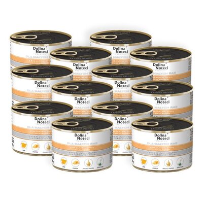 Karma dla psa DOLINA NOTECI Premium z bażantem, dynią i makaronem 12 x 185 g