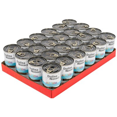 Karma dla psa DOLINA NOTECI Premium Junior bogata w jagnięcinę 24 x 400 g
